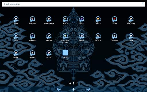 Xperia Theme - Mega Mendung screenshot 7
