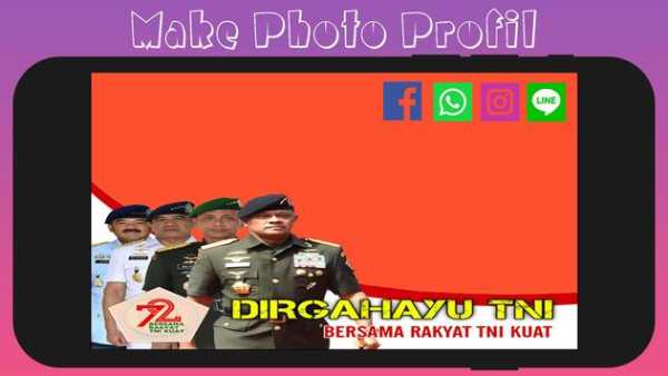 Photo Frame Dirgahayu TNI screenshot 5