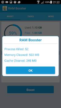 Ram Booster 2 تصوير الشاشة