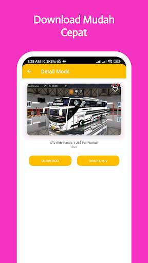 Mod Bussid Bus Tunggal Jaya screenshot 5