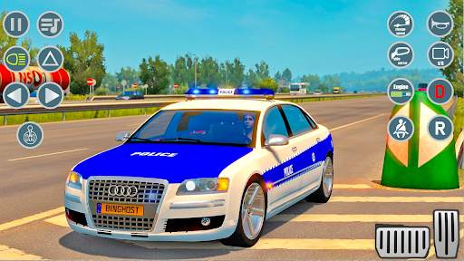 Spooky Stunt Crazy Police 3d screenshot 5
