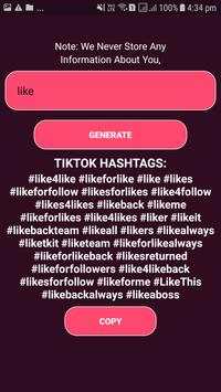 Hashtag generator for tiktok screenshot 2
