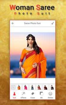 Women Fancy Saree Photo Suit : New Photo Editer screenshot 1