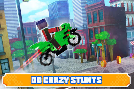 Blocky Superbikes Race Game screenshot 3