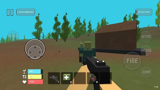 Zombie Craft - Free Shooting Game screenshot 3