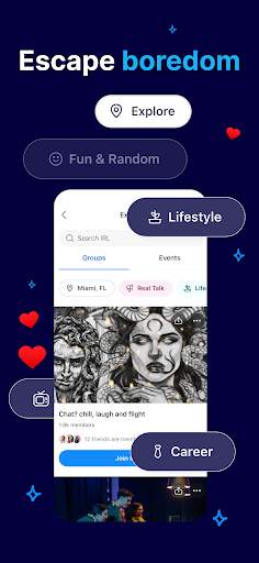 IRL - Social Messenger screenshot 3