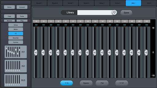 Studiomaster Digilive16 Android App for tablets screenshot 5