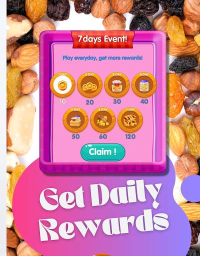 Dry Fruit Crush - Best Stress Reliving Match3 Game screenshot 3