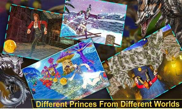 Temple Princess Run - Hungry Dragon Escape screenshot 6