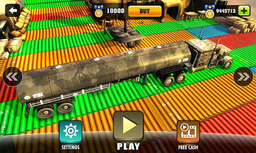 Army Truck Hard Driving Tracks screenshot 2