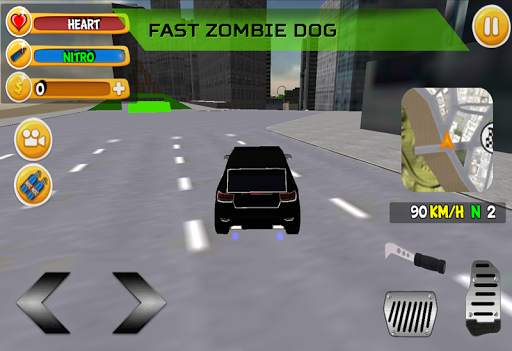 Real 4x4 Jeep Drive City Dogs screenshot 1