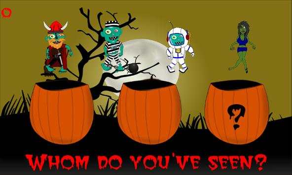 Halloween Zombie Memory Game screenshot 2