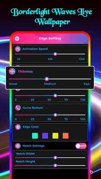 Borderlight Waves Live Wallpaper 5 تصوير الشاشة