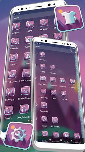 Minimal Nature Launcher Themes screenshot 2