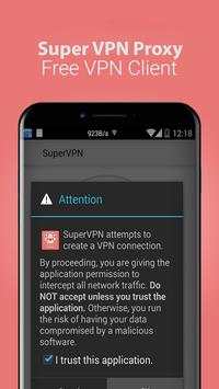 Super VPN screenshot 4