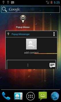Popup Messenger screenshot 1