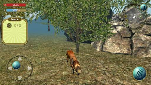 Wild Fox Survival 3d Simulator screenshot 3