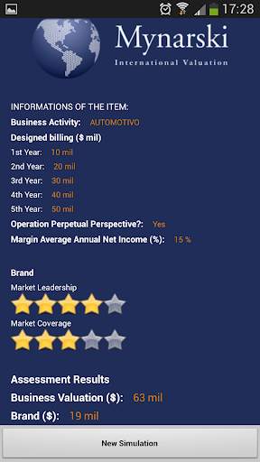 My Business Valuation screenshot 2