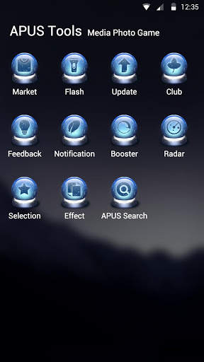 QUIET STAR-APUS Launcher theme screenshot 3