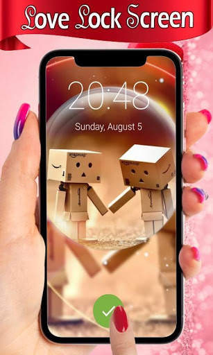 Love Lock screen HD Love Hearts wallpapers pattern 2 تصوير الشاشة