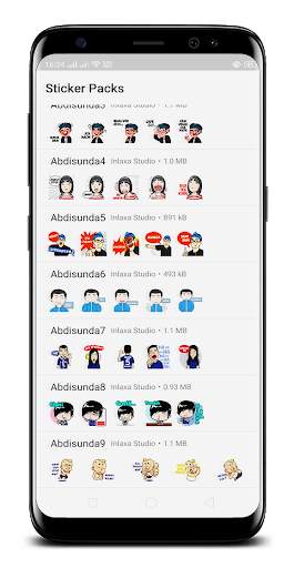 Sunda Stiker Lucu for Whatsapp - WAstickerApps screenshot 2