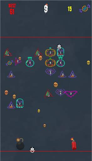 Halloween Monster Ball - Endless Game screenshot 7