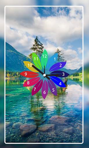 Nature Clock Live wallpaper screenshot 8