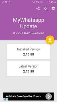My whatsapp update screenshot 1