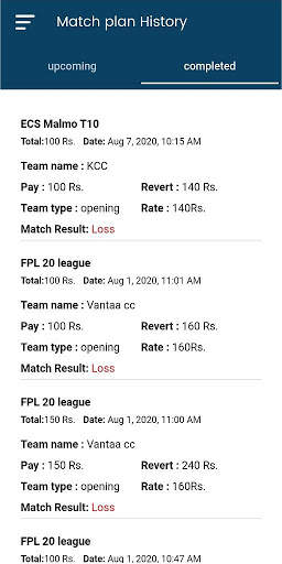 MY CRICKET STAR - LIVE CRICKET SCORES screenshot 7