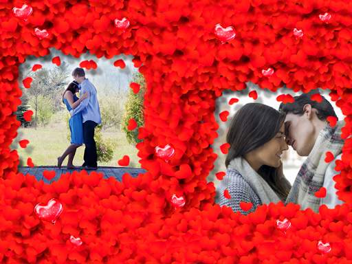 Photo Frames Romantic Love 4 تصوير الشاشة