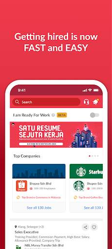 Maukerja - Malaysia Job Search screenshot 1