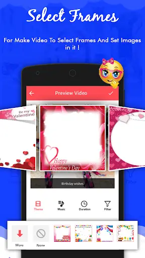 Valentine Video Maker screenshot 2