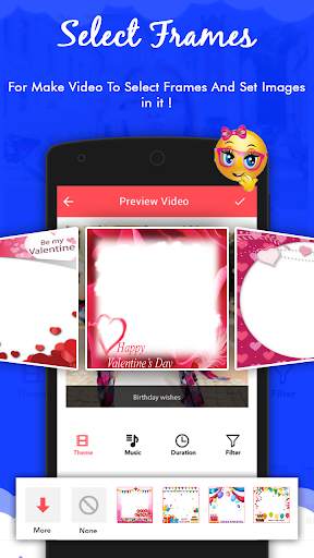Valentine Video Maker screenshot 2