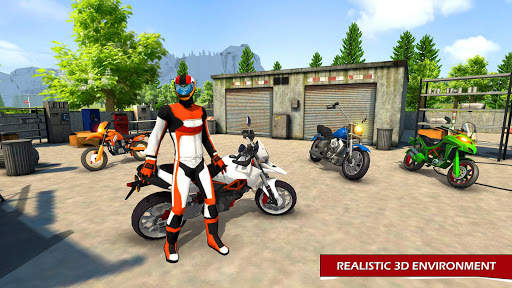 Corrida de moto - Bike Racing screenshot 5
