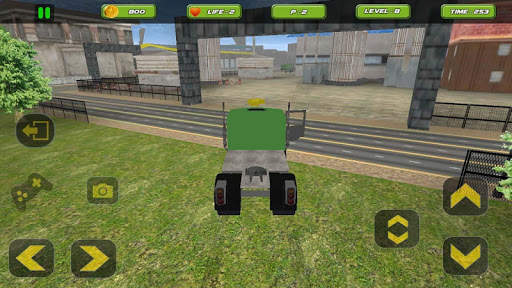 3D 18 wheels truck driver screenshot 5