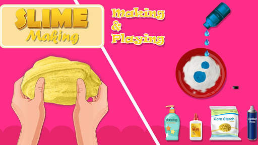 DIY Crazy Fluffy Slime Maker: Trendy Slime Fun screenshot 1