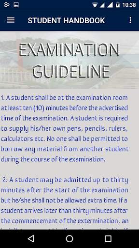 DCCE Student Handbook screenshot 3