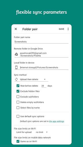 Autosync - File Sync & Backup скриншот 5