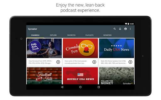 Spreaker Podcast Player - Free Podcasts App 6 تصوير الشاشة