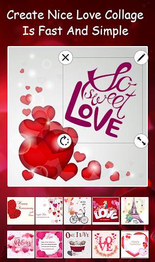 couple love collage maker screenshot 2