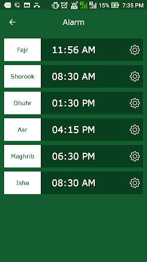 5 Azan Alarm screenshot 3