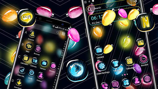 Candy Bulb Launcher Theme screenshot 4
