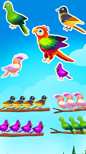 Bird Sort - Color Puzzle Game screenshot 4