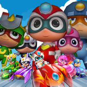 Superhero Car Racing icon