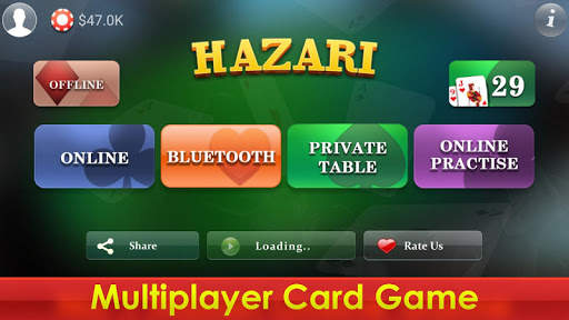 Hazari - 1000 Points Card Game screenshot 2