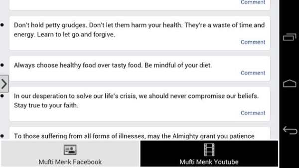 Mufti Menk Social App screenshot 2