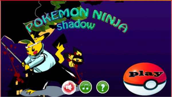Ninja Pokemon Shadow screenshot 1