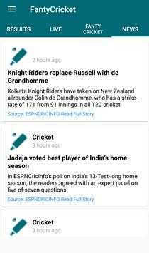 Fantasy Cricket League screenshot 3