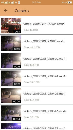 Video Player 3 تصوير الشاشة