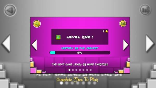 Geometric Dash Games Meltdown screenshot 1